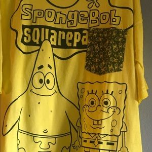 SpongepantsBob mens XL T-shirt